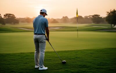La technique de la routine au golf : s’adapter aux greens rapides et aux conditions variables